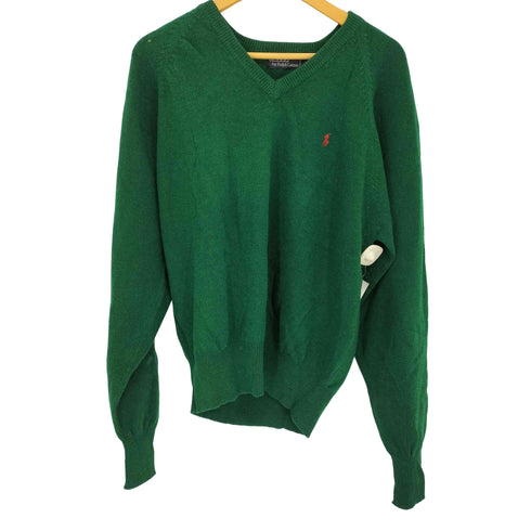 ポロバイラルフローレン Polo by RALPH LAUREN ラムウール Vネックニット メンズ JPN:L